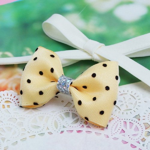 문펫 러블리 미니 리본타이