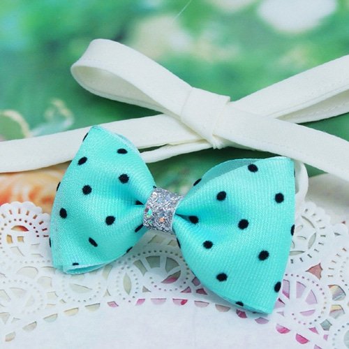 문펫 러블리 미니 리본타이