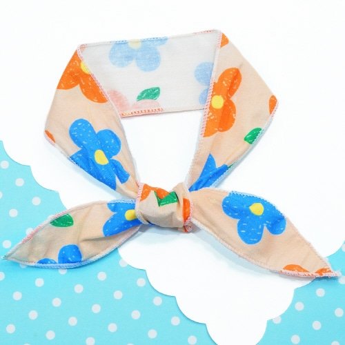 문펫 러블리 플라워 롱스카프