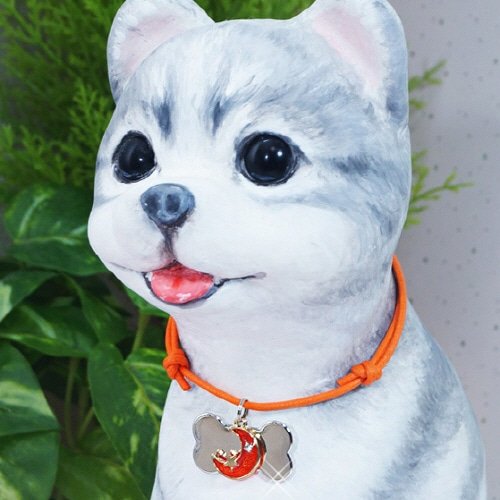 문펫 러블리 별과달 인식표 목걸이