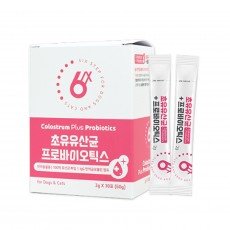 식스스텝 초유 유산균 장&면역 영양제 60g (2g x 30포)
