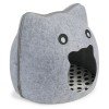 펫츠몬 고양이 펠트 숨숨하우스 곰돌이 그레이