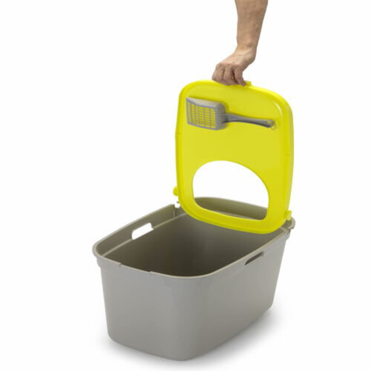 모데르나 탑캣 탑엔트리 고양이화장실 그레이