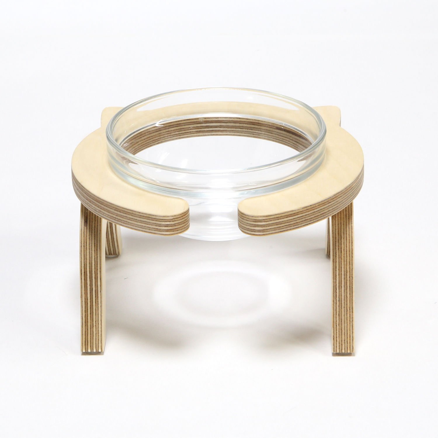 제프리공방 원목 물그릇 수반 소형 프리미엄 (물그릇포함)