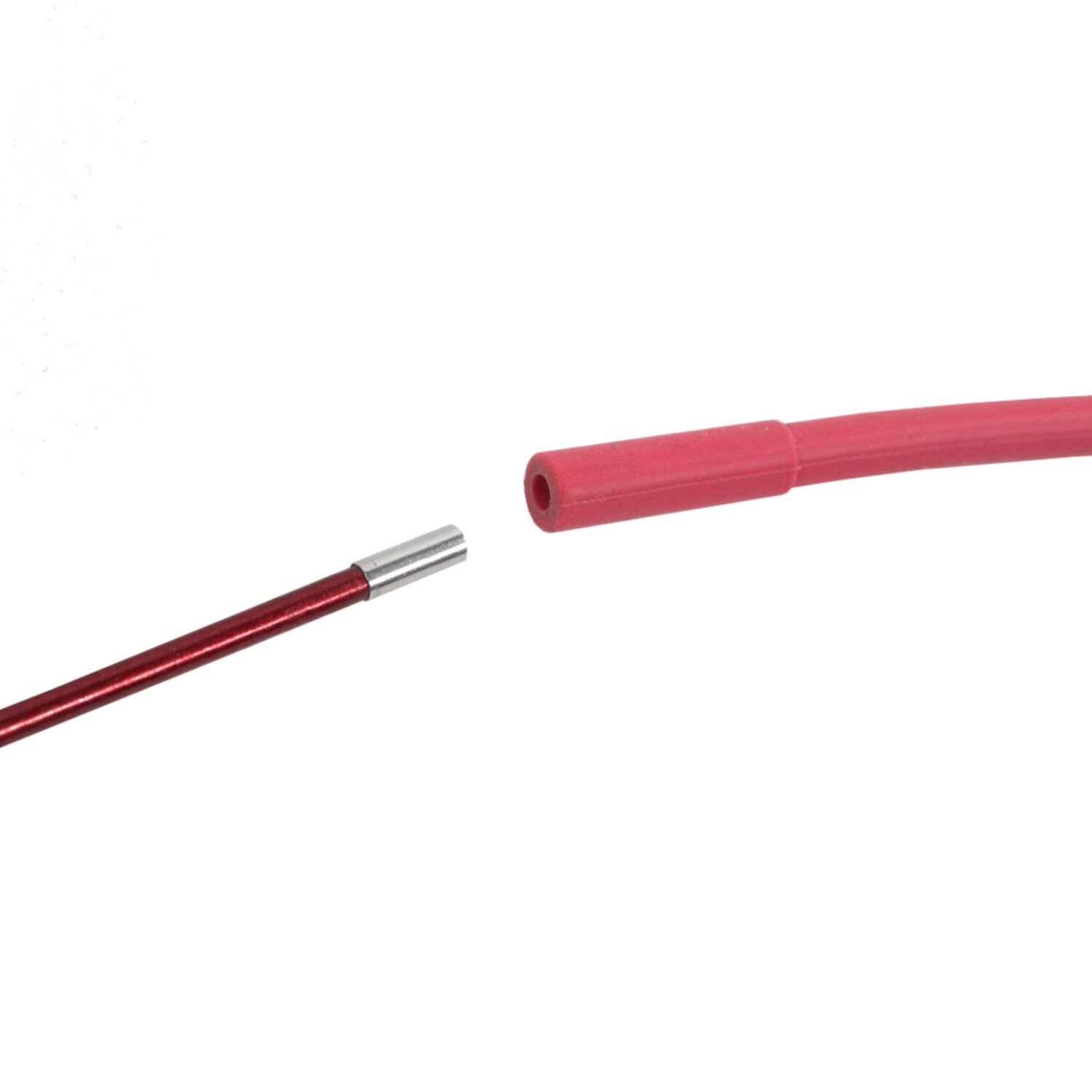 펫라이프 포우즈라이프 쥐꼬리 2단 롱테일 막대 장난감 레드