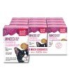 디 어니스트 키친 캣 민스드 그레인프리 치킨&연어 레시피 주식 파우치 테트라팩 155.9g x 12개