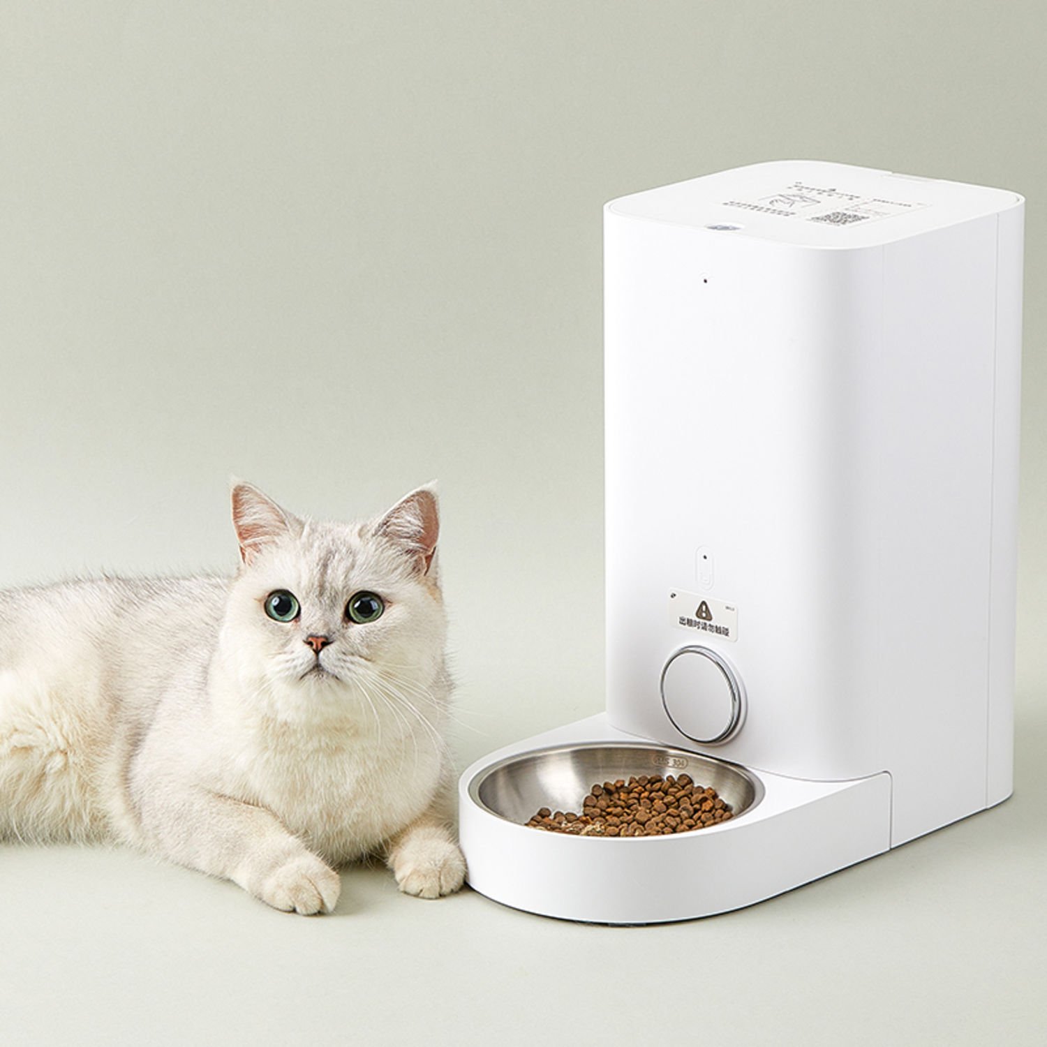 펫킷 엘리먼트 자동급식기 미니 스틸트레이