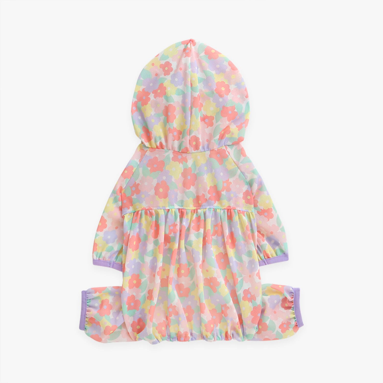 이츠독 플라워 버그가드 올인원 핑크 S