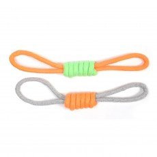 펫모닝 끈질긴 로프토이 고리&매듭 1개 색상랜덤