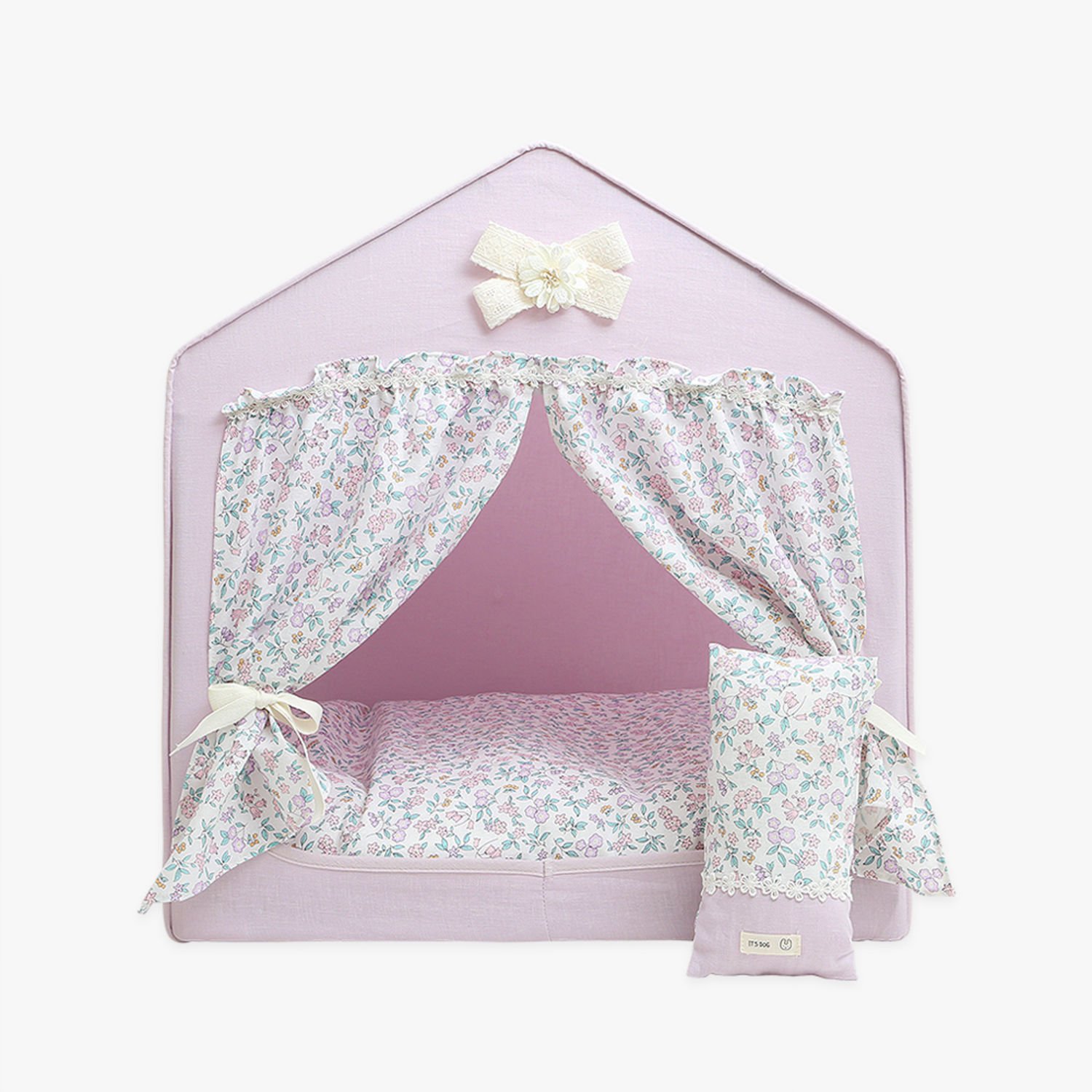 이츠독 플로라 가든 프레임 하우스 바이올렛 M사이즈