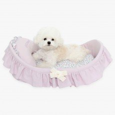 이츠독 플로라 가든 요람 베드 바이올렛 M사이즈