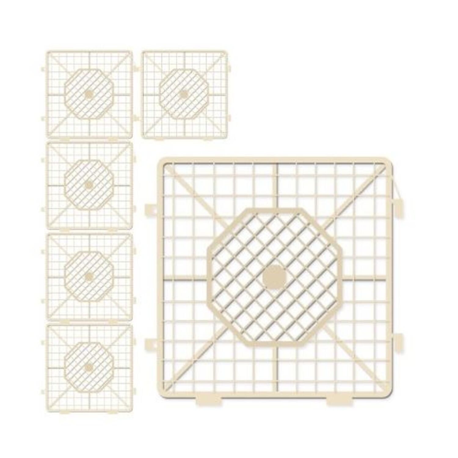 웁스 매직울타리 대형 아이보리 6P