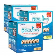 [동결건조간식 증정] 포켄스 덴티페어리 디스펜서 강아지 덴탈껌 SS S M